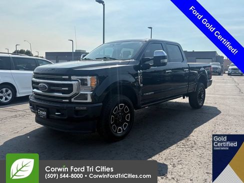 Used 2021 Ford F350 Platinum AWD/4WD image 3