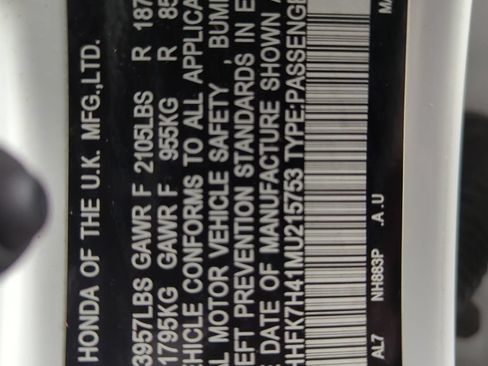 Certified 2021 Honda Civic Sport image 24