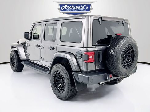 Used 2020 Jeep Wrangler Unlimited Sahara w/ Uconnect 4C Nav & Sound Group image 4