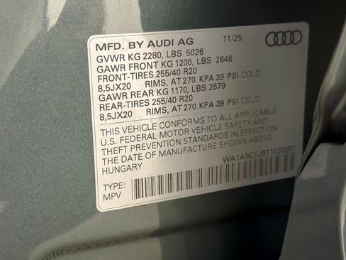 Used 2026 Audi Q3 quattro 2.0T AWD/4WD image 24