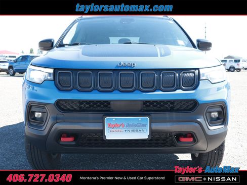 Used 2022 Jeep Compass Trailhawk w/ Trailhawk Elite Group AWD/4WD image 43