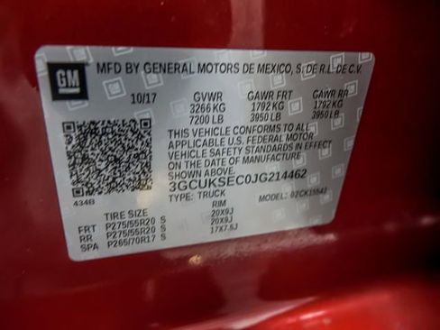 Used 2018 Chevrolet Silverado 1500 LTZ w/ Sport Package AWD/4WD image 35