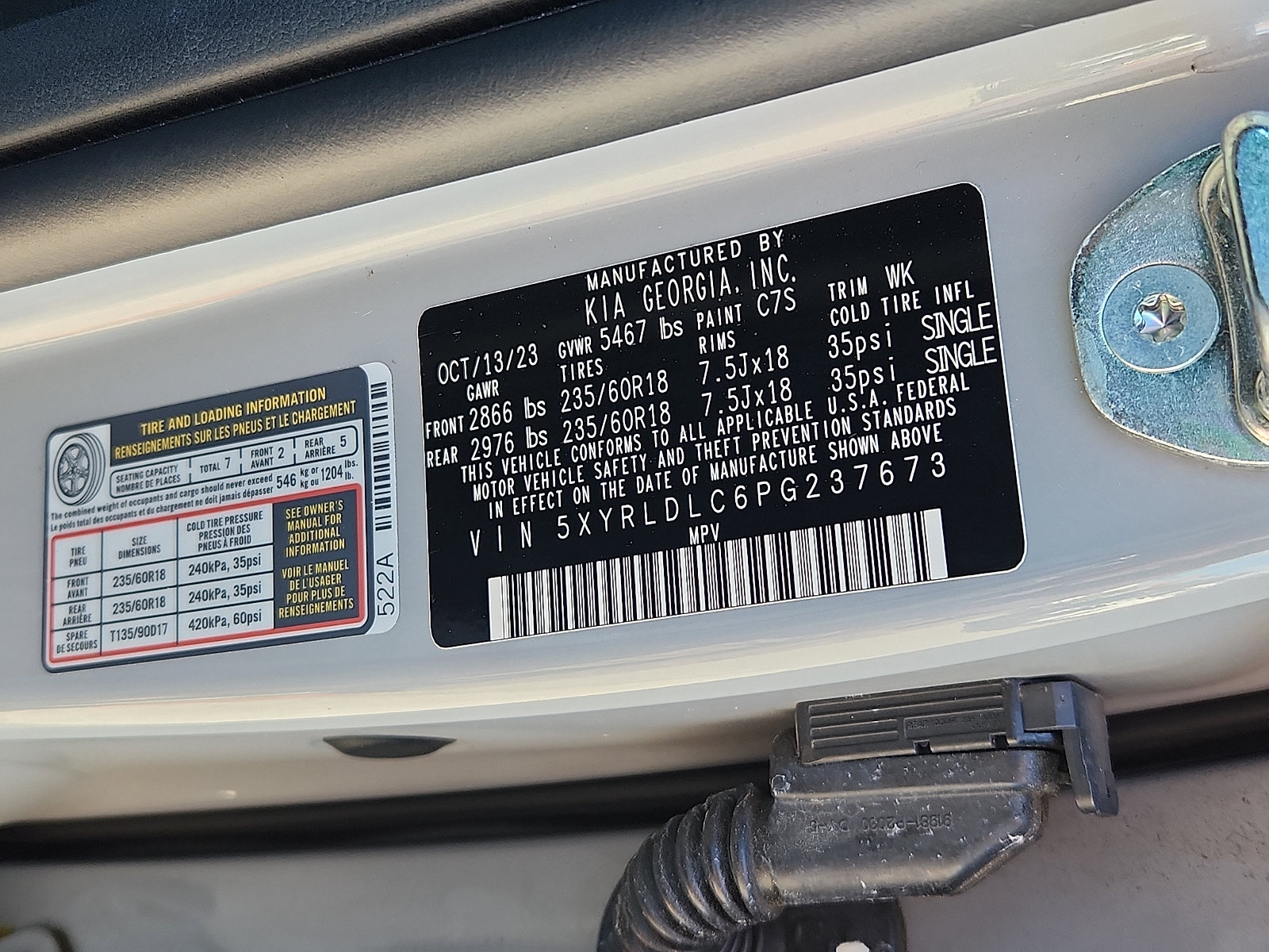 Used 2023 Kia Sorento S w/ Panoramic Sunroof Package AWD/4WD image 29
