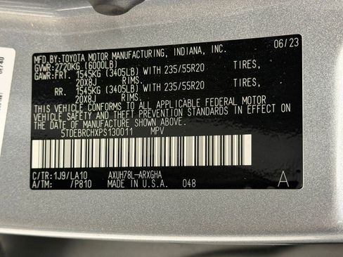 Used 2023 Toyota Highlander Platinum AWD/4WD image 20