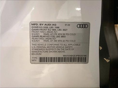 Certified 2023 Audi e-tron Chronos w/ Chronos Package AWD/4WD image 35