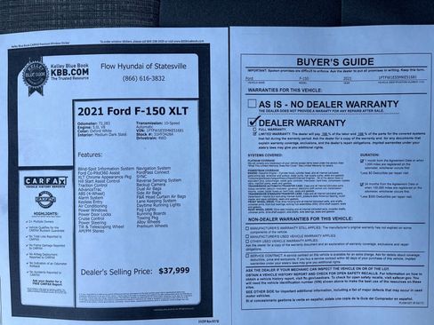 Used 2021 Ford F150 XLT w/ Equipment Group 302A High image 34