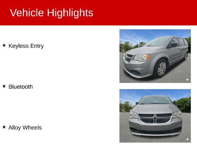 Used 2017 Dodge Grand Caravan SE w/ Power Window Group FWD image 2