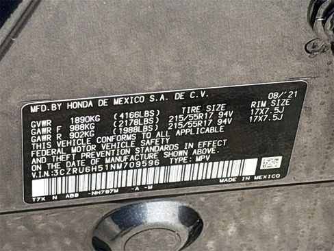 Used 2022 Honda HR-V EX image 32