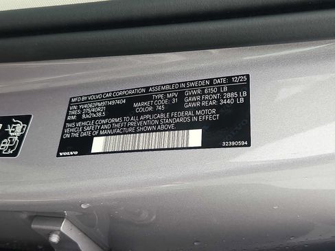 Used 2026 Volvo XC90 B6 Ultra w/ Protection Package Premier AWD/4WD image 25