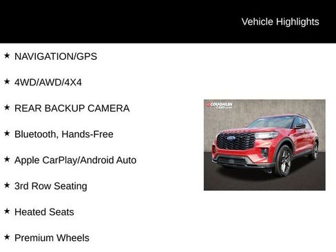 Used 2025 Ford Explorer ST-Line w/ Premium Package image 2