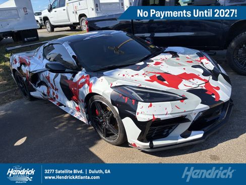 Used 2020 Chevrolet Corvette Stingray Preferred Cpe w/ 2LT Preferred Equipment Group RWD image 1