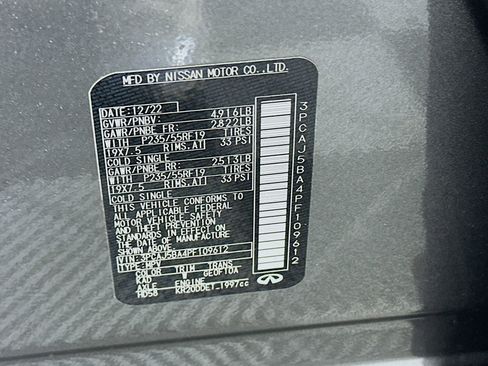 Used 2023 INFINITI QX50 Luxe image 12