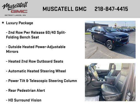 Used 2021 Chevrolet Tahoe Z71 w/ Z71 Signature Package AWD/4WD image 18
