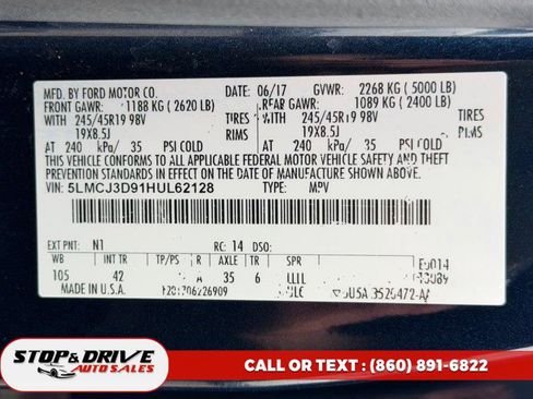 Used 2017 Lincoln MKC Reserve w/ Lincoln MKC Climate Package AWD/4WD image 18