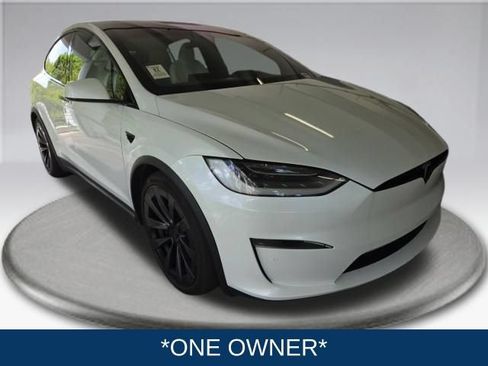 Used 2022 Tesla Model X Plaid AWD/4WD image 2