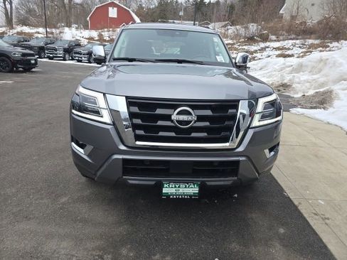 Used 2022 Nissan Armada Platinum w/ Captain's Chairs Package image 2