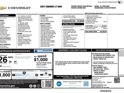 New 2027 Chevrolet Equinox LT w/ Convenience Package II