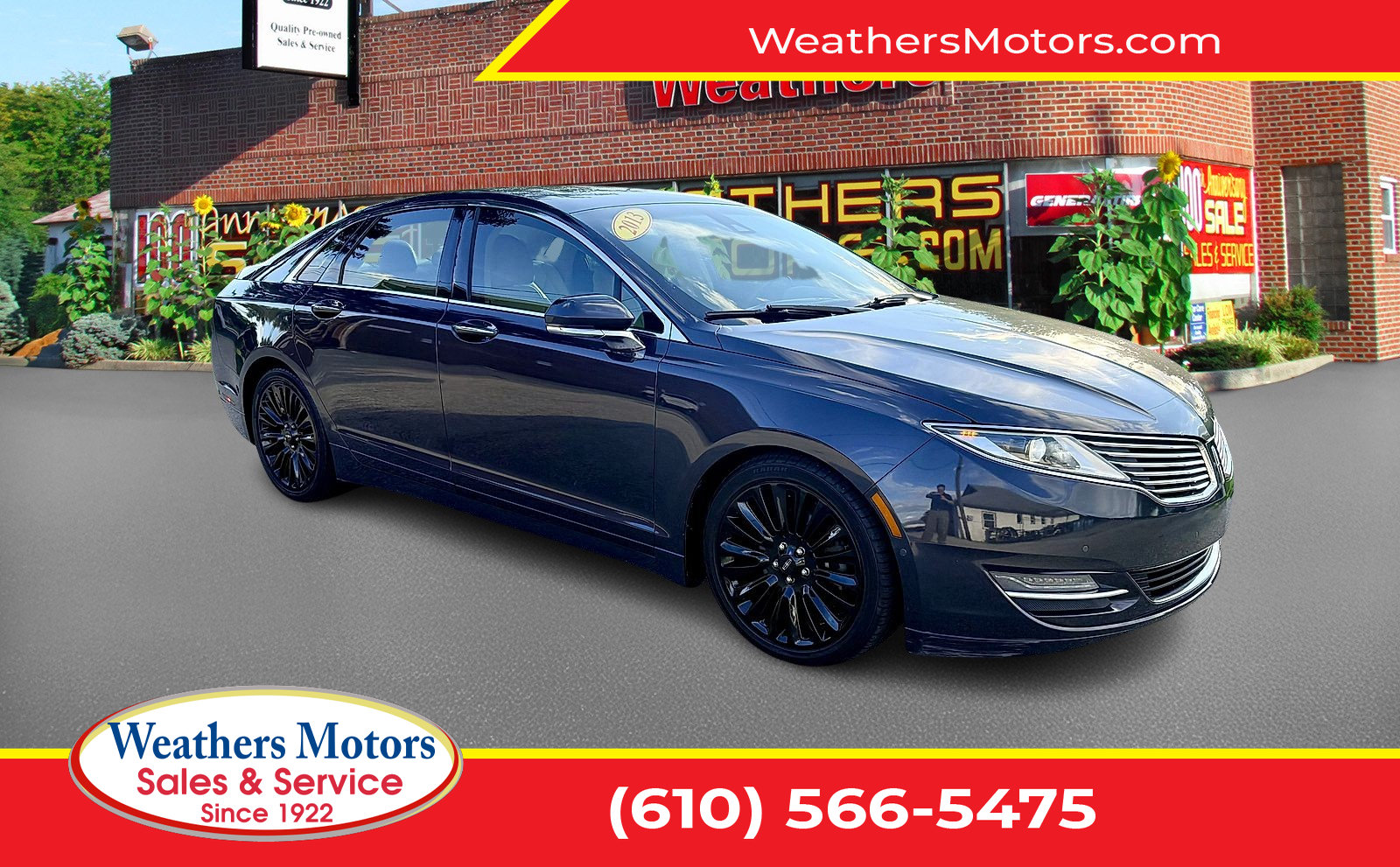 Used 2013 Lincoln MKZ AWD image 1