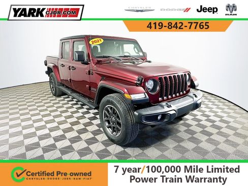 Certified 2021 Jeep Gladiator Sport w/ Quick Order Package 24Q 80Th image 1