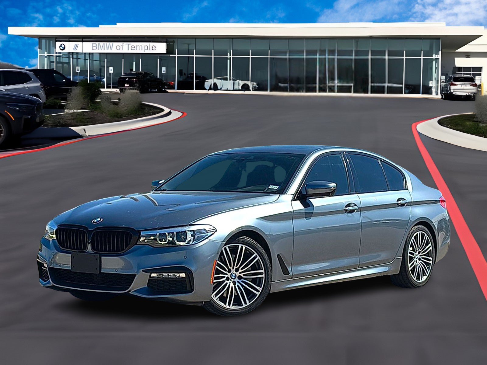 Used 2018 BMW 540i w/ M Sport Package RWD image 1