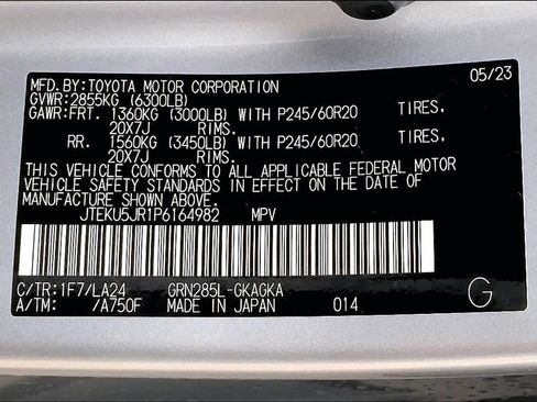Used 2023 Toyota 4Runner Limited AWD/4WD image 51