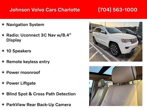 Used 2017 Jeep Grand Cherokee Overland image 3