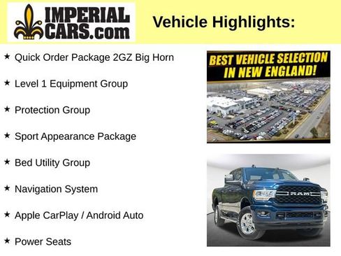 Used 2024 RAM 2500 Big Horn w/ Sport Appearance Package AWD/4WD image 8