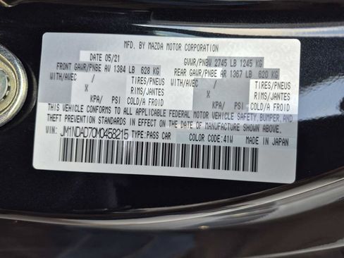 Used 2021 MAZDA MX-5 Miata Grand Touring RWD image 34