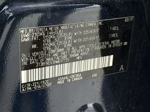 Used 2017 Toyota RAV4 LE w/ All Weather Liner Package image 50