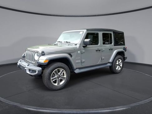 Used 2020 Jeep Wrangler Unlimited Sahara AWD/4WD image 8