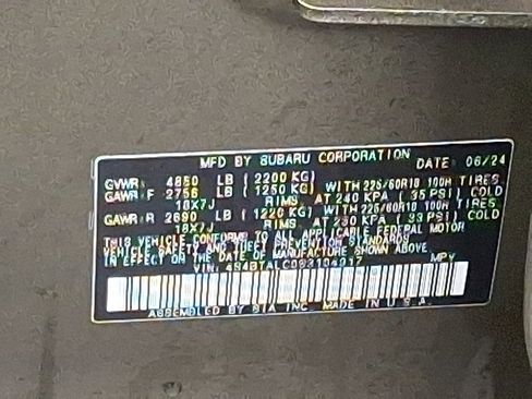 Certified 2025 Subaru Outback Onyx Edition image 26