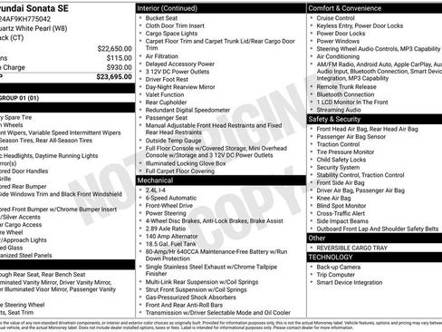 Used 2019 Hyundai Sonata SE image 3