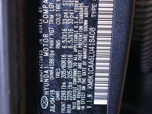 Used 2020 Hyundai Kona SE AWD/4WD image 37