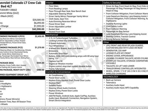Used 2024 Chevrolet Colorado LT w/ LT Convenience Package II AWD/4WD image 35