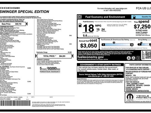 Used 2023 Dodge Charger Scat Pack RWD image 2