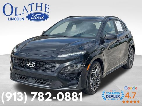 Used 2022 Hyundai Kona N Line w/ Tech Package FWD image 1