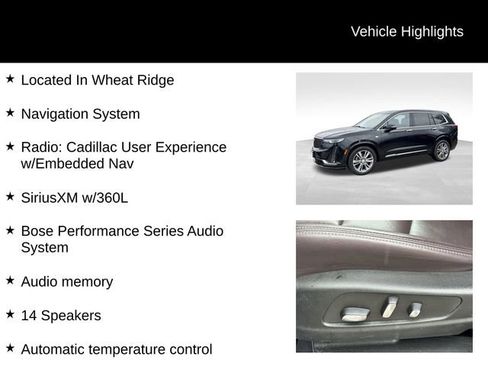 Certified 2023 Cadillac XT6 Premium Luxury w/ Technology Package AWD/4WD image 7
