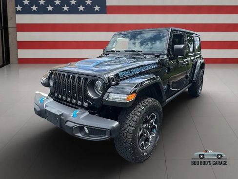Used 2023 Jeep Wrangler Unlimited Rubicon 4xe w/ Cold Weather Group AWD/4WD image 2