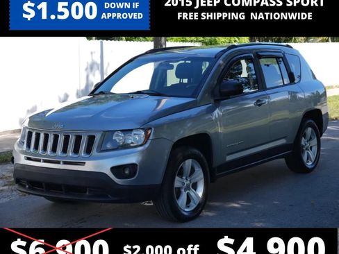 Used 2015 Jeep Compass Sport w/ Power Value Group AWD/4WD image 1