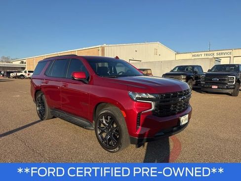 Used 2021 Chevrolet Tahoe RST w/ Luxury Package image 1