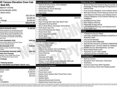 New 2026 GMC Canyon Elevation w/ Convenience Package