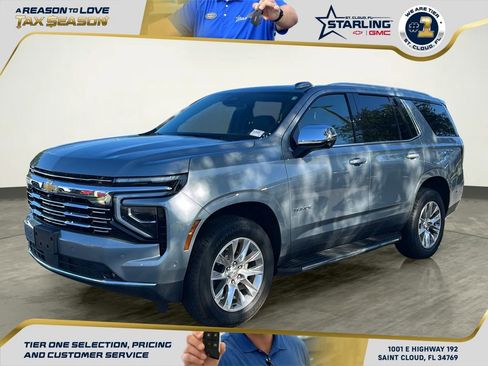 Used 2025 Chevrolet Tahoe Premier RWD image 1