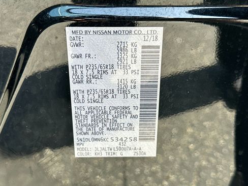 Used 2019 INFINITI QX60 Luxe w/ Essential Package FWD image 36