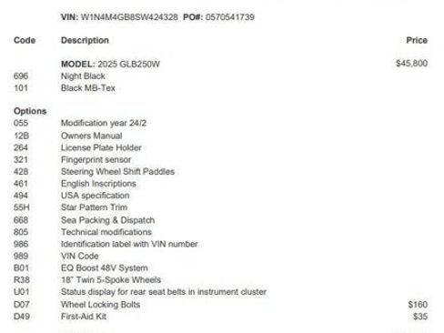 Certified 2025 Mercedes-Benz GLB 250 image 4