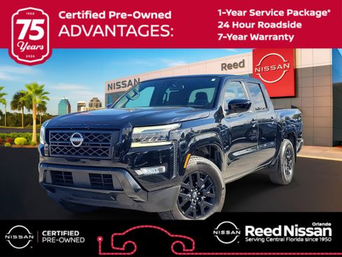 Certified 2023 Nissan Frontier SV w/ Midnight Edition Package image 1