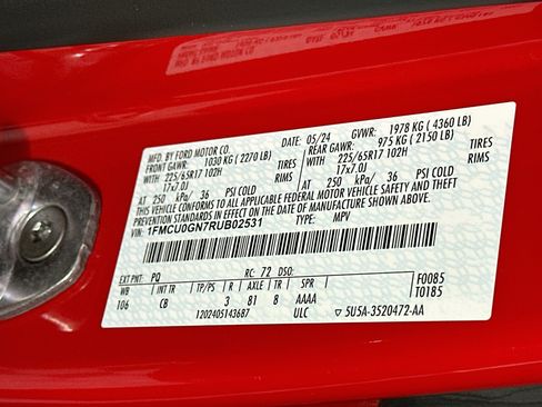 Used 2024 Ford Escape Active FWD image 12