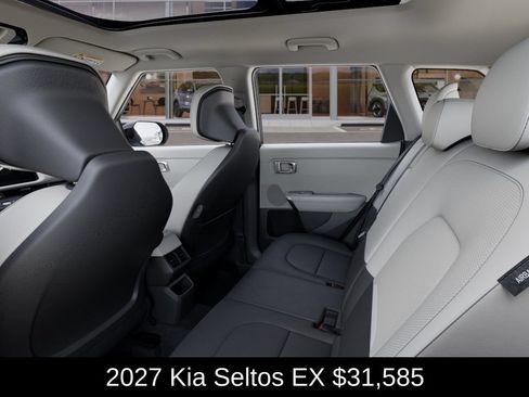 New 2027 Kia Seltos EX w/ EX Panoramic Sunroof Package FWD image 19