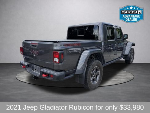 Used 2021 Jeep Gladiator Rubicon w/ Trailer Tow Package AWD/4WD image 5