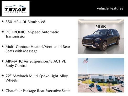Used 2025 Mercedes-Benz Maybach GLS 600 4MATIC image 2