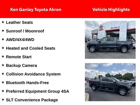 Used 2021 GMC Sierra 1500 SLT w/ SLT Premium Package AWD/4WD image 2